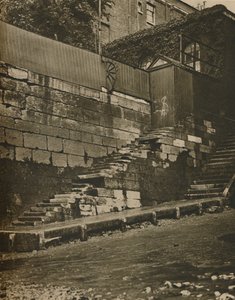 Wapping Old Stairs, waar de watermannen werkten, ca. 1935