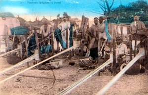 Wevers, Afrika, 20e eeuw