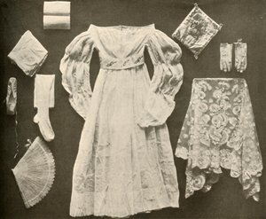 Trouwkostuum van Miss Sara Hayes, Philadelphia door Unbekannt