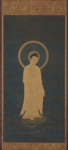 Welkomstafdaling van Amida Boeddha Raigo, ca. 1270-1333
