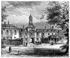 Westelijke voorzijde van Kensington Palace, Londen, 1900 door Unbekannt