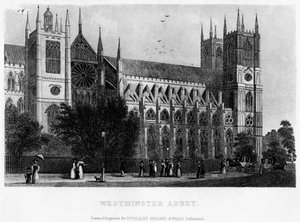 Westminster Abbey, Londen, 19e eeuw