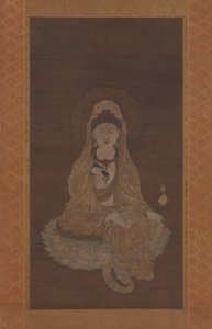Witte-Robed Kannon, 13e eeuw door Unbekannt