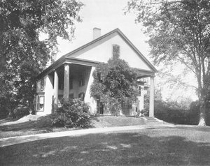 Whittiers huis, Danvers, Massachusetts, VS, ca. 1900