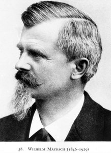Wilhelm Maybach, Duitse uitvinder en autobouwer, ca. 1900 door Unbekannt