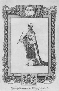 Willem III, ca. 1787 door Unbekannt