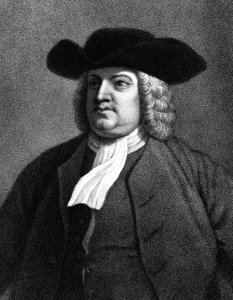 William Penn, Engels lid van de Society of Friends, bekend als Quakers
