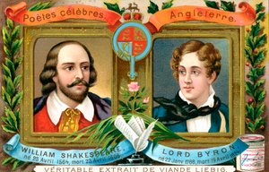 William Shakespeare en Lord Byron, c1900