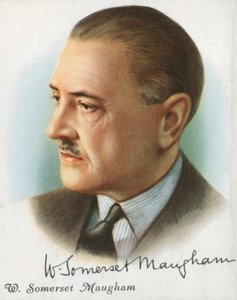 William Somerset Maugham, Britse auteur van romans, toneelstukken en korte verhalen, 1927 door Unbekannt