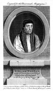 William Warham, Aartsbisschop van Canterbury, 1748 door Unbekannt