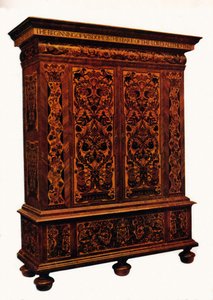 William en Mary Marqueteriekabinet, ca. 1690