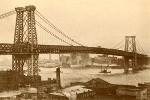 Williamsburg Hangbrug, New York, ca. 1930