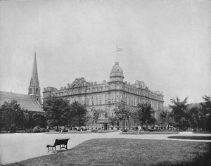 Windsor Hotel, Montreal, Canada, c1897 door Unbekannt