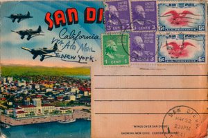 Wings Over San Diego - Met het Nieuwe Stadhuisgebouw, c1941