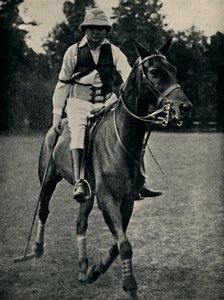 Winston Churchill Speelt Polo, 1920s, 1945