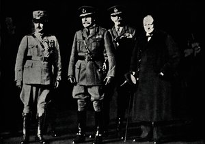 Met Generaal Diaz en Veldmaarschalk Haig, 1919, 1945