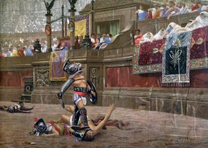 Met een Gedraaide Duim, Pollice Verso, 1872 door Unbekannt