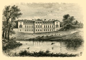 Woburn Abbey - De westelijke gevel, 1898