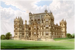 Wollaton Hall, Nottingham, Nottinghamshire, huis van Lord Middleton