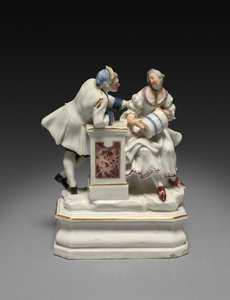 Vrouw en man, ca. 1750