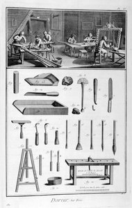 Houtvergulders, 1751-1777