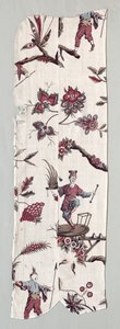Houtsnede Gedrukte Textiel Fragmenten, ca. 1785