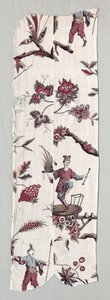 Houtblok Gedrukte Textiel Fragmenten, ca. 1785