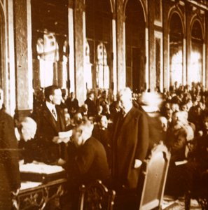 Woodrow Wilson, Verdrag van Versailles, Frankrijk, 1919