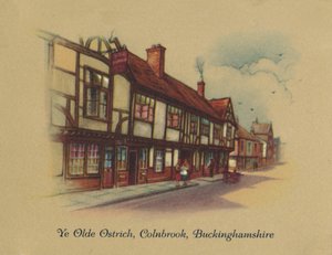 Ye Olde Ostrich Colnbrook, Buckinghamshire, 1939
