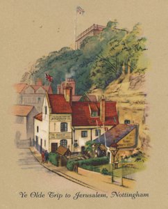 Ye Olde Trip to Jerusalem, Nottingham door Unbekannt