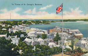 De stad St. Georges, Bermuda, begin 20e eeuw