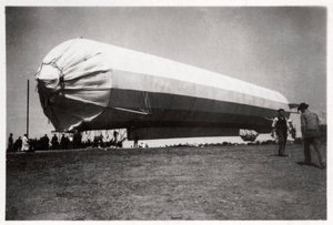 Zeppelin LZ 5 in Goeppingen, Duitsland, 1909 1933