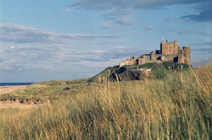 Bamburgh Castle, Northumberland door Unbekannt Unbekannt