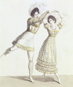 Kostuumontwerp voor een ballet in het Koninklijk Operahuis (ontwerper onbekend)