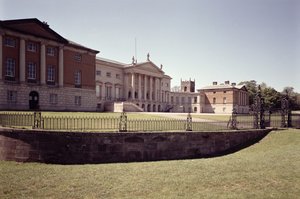 Exterieur van de zuidkant, Kedleston Hall, Derbyshire, gebouwd 1759-65