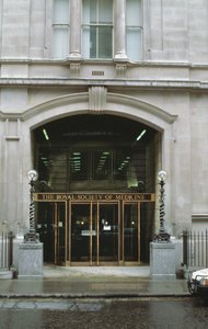 Exterieur van de Royal Society of Medicine, Wimpole St, Londen W1 door Unbekannt Unbekannt