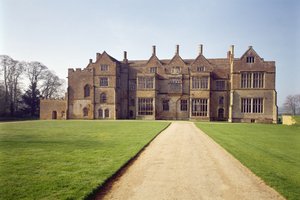 Exterieur van Broughton Castle, Oxfordshire door Unbekannt Unbekannt