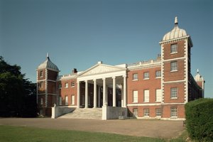 Exterieur van de oostkant, Osterley Park, Middlesex door Unbekannt Unbekannt