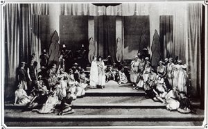 Eerste toneelvoorstelling in Engeland van Händels oratorium Semele, 1925