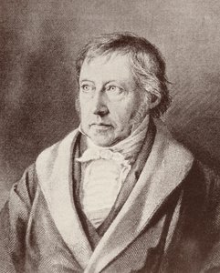 Georg Hegel door Unbekannt Unbekannt