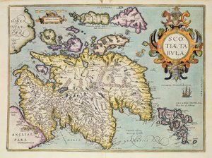 Kaart van Schotland, Miliaria Scotia