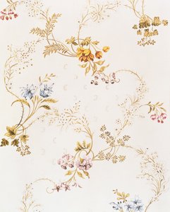 Rococo asymmetrisch bloemontwerp door Anna Maria Garthwaite, 1744