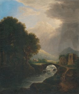 Romantisch Landschap met Brug