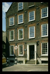 Huis van Samuel Johnson, City of London, gebouwd 1700 door Unbekannt Unbekannt