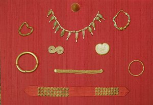 Selectie van sieraden, Harappa, 2300-1750 v.Chr.