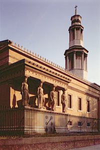St. Pancras Kerk 1819-22, Charles Frederick Inwood, Londen, VK door Unbekannt Unbekannt
