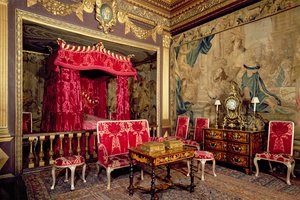 De Staatslaapkamer, Powis Castle, Wales door Unbekannt Unbekannt