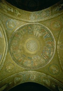 Het verhaal van Jozef, mozaïek uit de 3e koepel in de vestibule van de San Marco Basiliek, Venetië