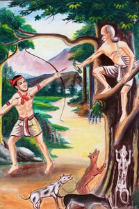20151102, Vang Vieng, Laos: De Jataka-verhalen zijn verhalen over de vorige levens van de Boeddha (dat wil zeggen, voordat hij voor de laatste keer werd geboren om de Boeddha te worden) door Unbekannt