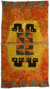 Een Nazca-Huari veer tuniek, ca. 700-1100
